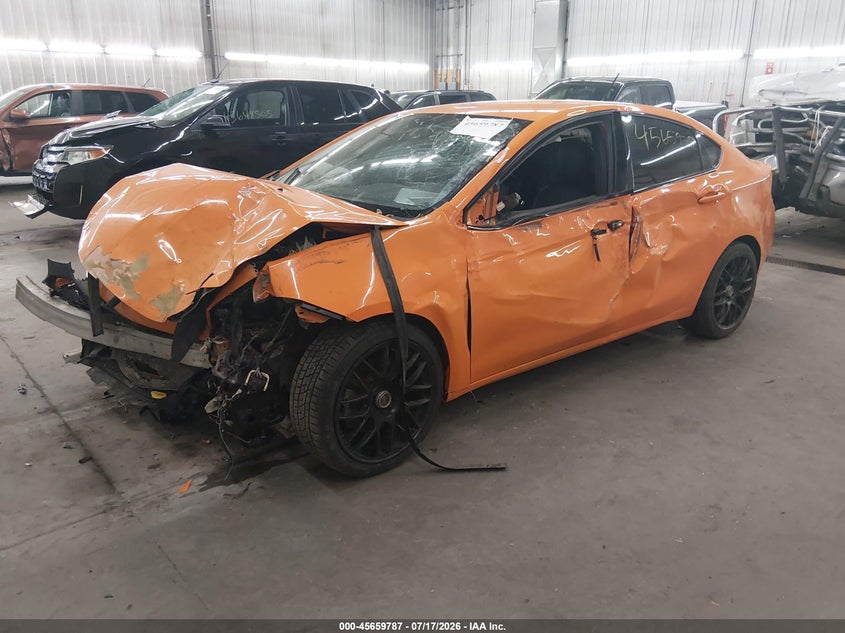 Vin: 1c3cdfebxed692786, lot: 46158359, dodge dart gt 20142