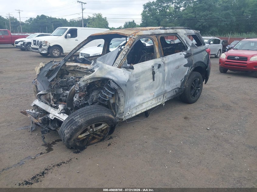 Vin: 1fmsk8dh9rga03593, lot: 46158360, ford explorer xlt 20242