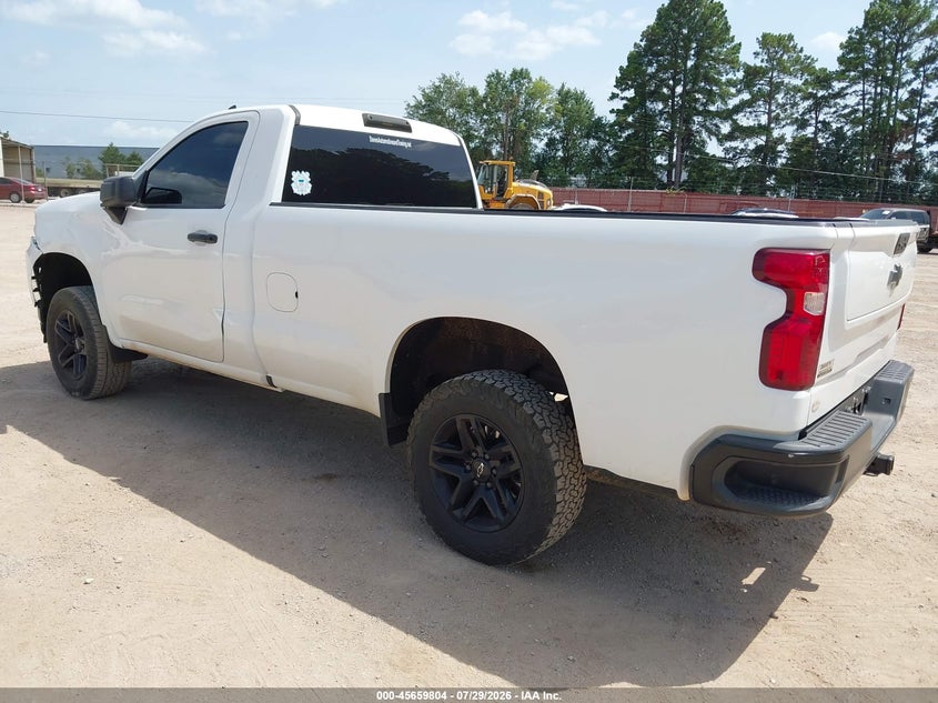 Vin: 3gcnwaek1mg370377, lot: 46158376, chevrolet silverado 1500 2wd  long bed wt 20213