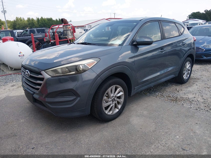 Vin: km8j2ca45ju655116, lot: 46158380, hyundai tucson se 20182