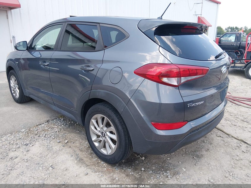 Vin: km8j2ca45ju655116, lot: 46158380, hyundai tucson se 20183