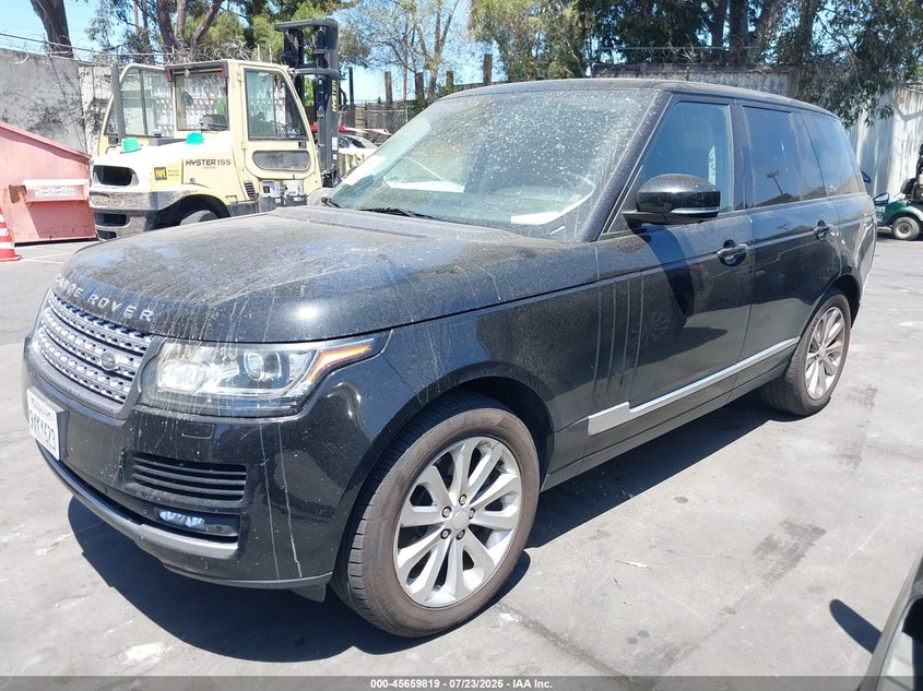 Vin: salgs2wf2ea149441, lot: 46158392, land rover range rover 3.0l v6 supercharged hse 20142