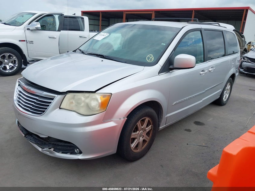 Vin: 2c4rc1bg5cr382230, lot: 46158395, chrysler town & country touring 20122