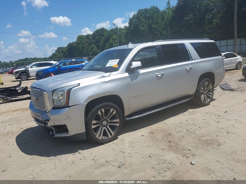 Vin: 1gks2gkc9hr195921, lot: 46158407, gmc yukon xl slt 20172