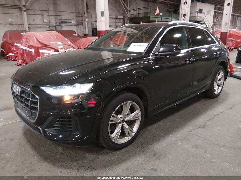 Vin: wa1avbf1xpd019444, lot: 46158430, audi q8 premium 55 tfsi quattro tiptronic 20232