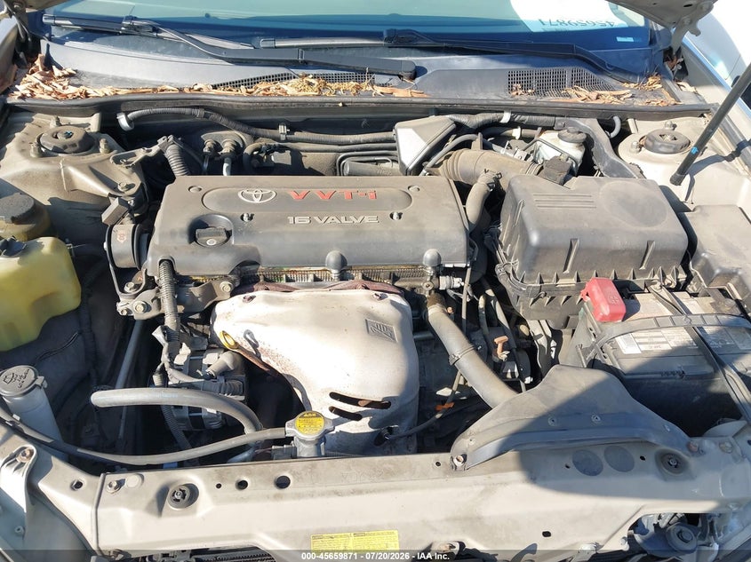 2004 TOYOTA CAMRY SEDAN 2.4L I-4 DOHC, VVT, 157HP