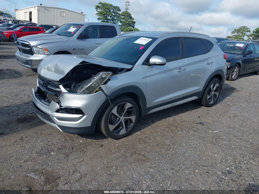 Vin: km8j3ca26hu436784, lot: 46158446, hyundai tucson sport 20172