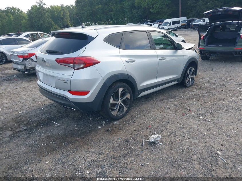 Vin: km8j3ca26hu436784, lot: 46158446, hyundai tucson sport 20174