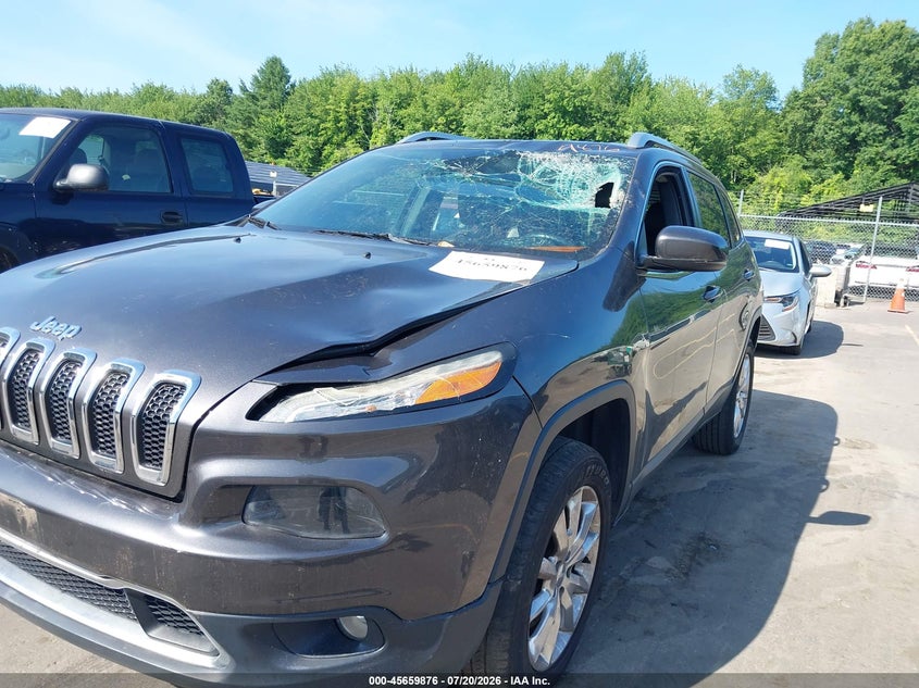 2015 Jeep Cherokee Limited VIN: 1C4PJMDB3FW735575 Lot: 45659876