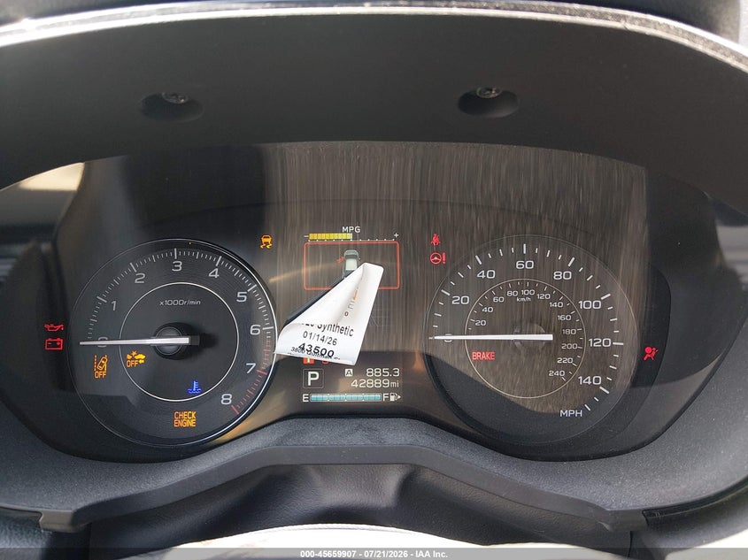 2020 Subaru Impreza 5-Door VIN: 4S3GTAB68L3732263 Lot: 45659907