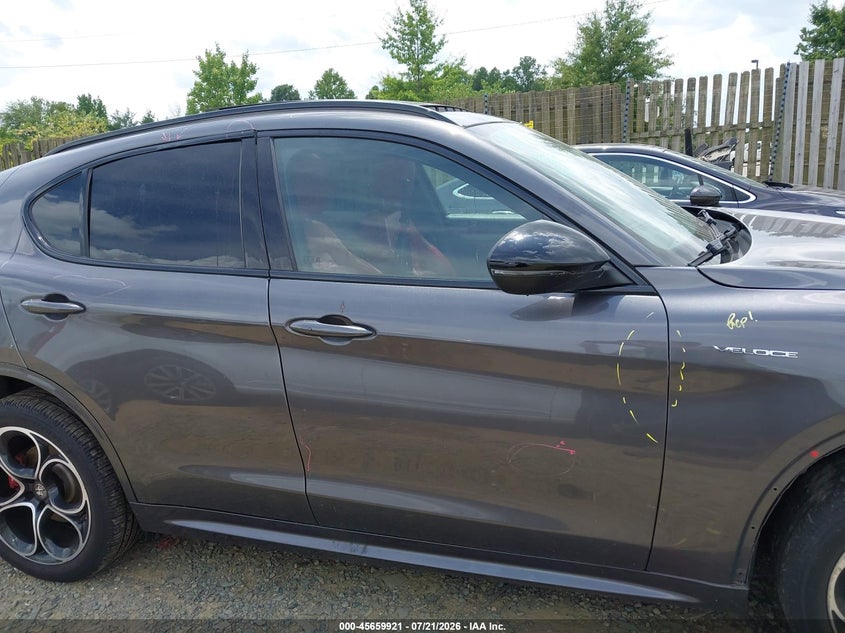 2022 Alfa Romeo Stelvio Veloce Ti Awd VIN: ZASPAKBN5N7D36796 Lot: 45659921