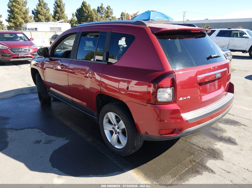 Vin: 1c4njdbb1ed505960, lot: 46158500, jeep compass sport 20143