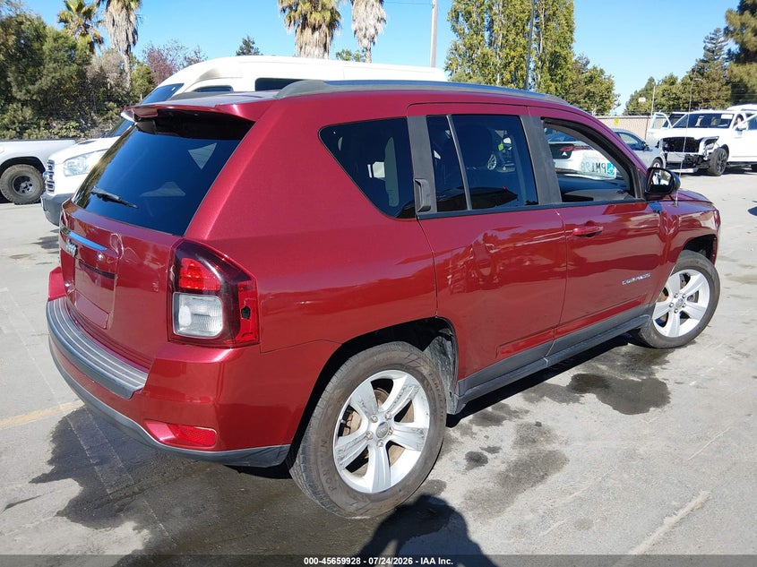 Vin: 1c4njdbb1ed505960, lot: 46158500, jeep compass sport 20144