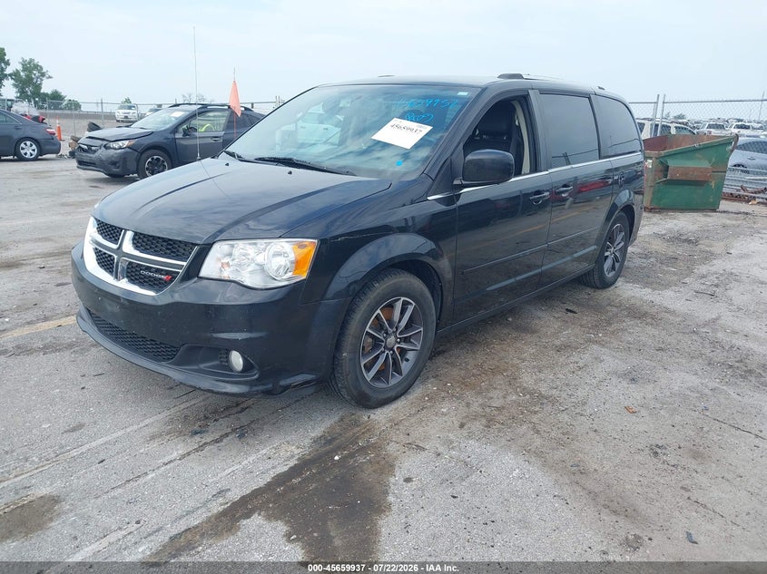 Vin: 2c4rdgcg0hr600662, lot: 46158509, dodge grand caravan sxt 20172