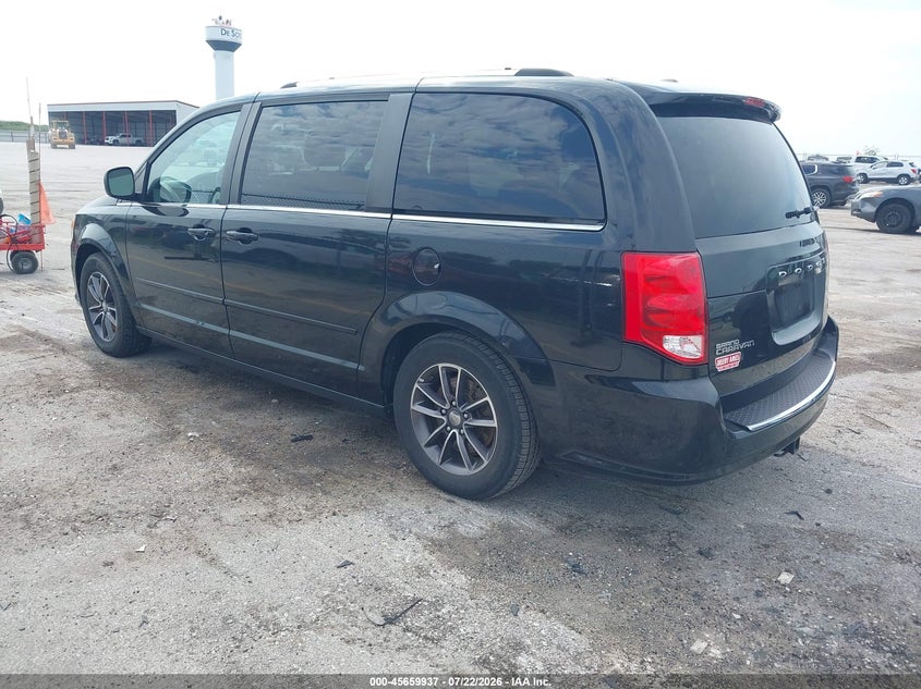 Vin: 2c4rdgcg0hr600662, lot: 46158509, dodge grand caravan sxt 20173