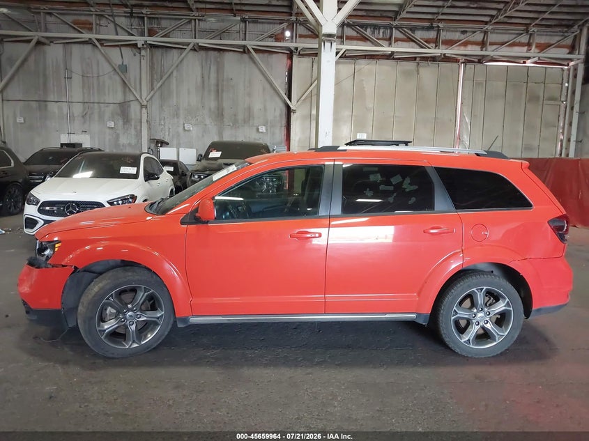 2018 Dodge Journey Crossroad Awd VIN: 3C4PDDGG2JT145493 Lot: 45659964