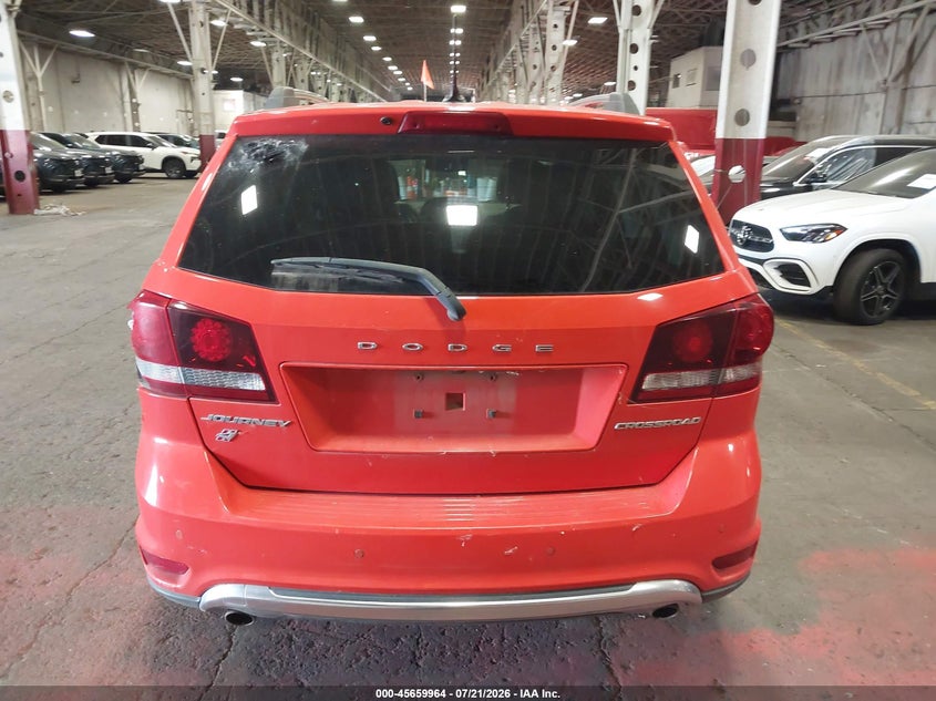 2018 Dodge Journey Crossroad Awd VIN: 3C4PDDGG2JT145493 Lot: 45659964