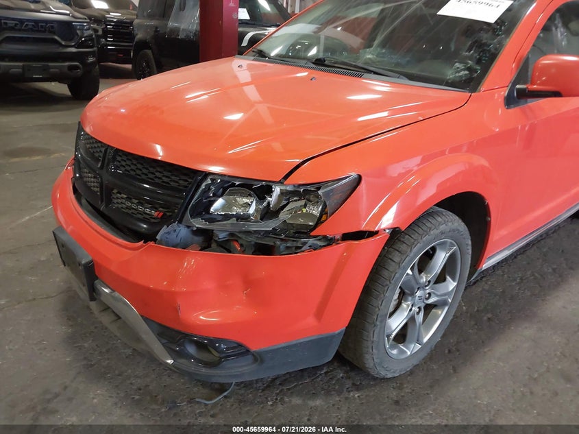 2018 Dodge Journey Crossroad Awd VIN: 3C4PDDGG2JT145493 Lot: 45659964