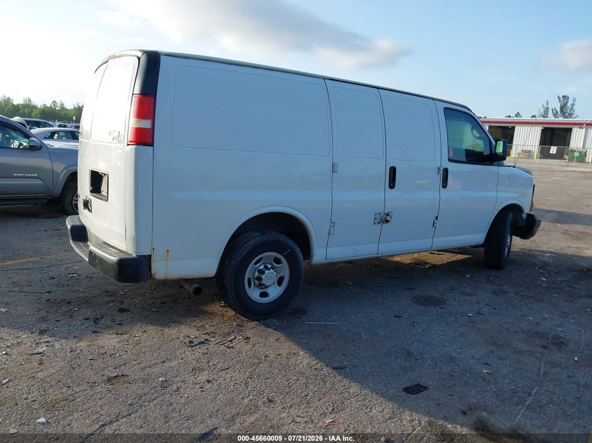 Vin: 1gcwgfcaxe1169036, lot: 46158581, chevrolet express 2500 work van 20144