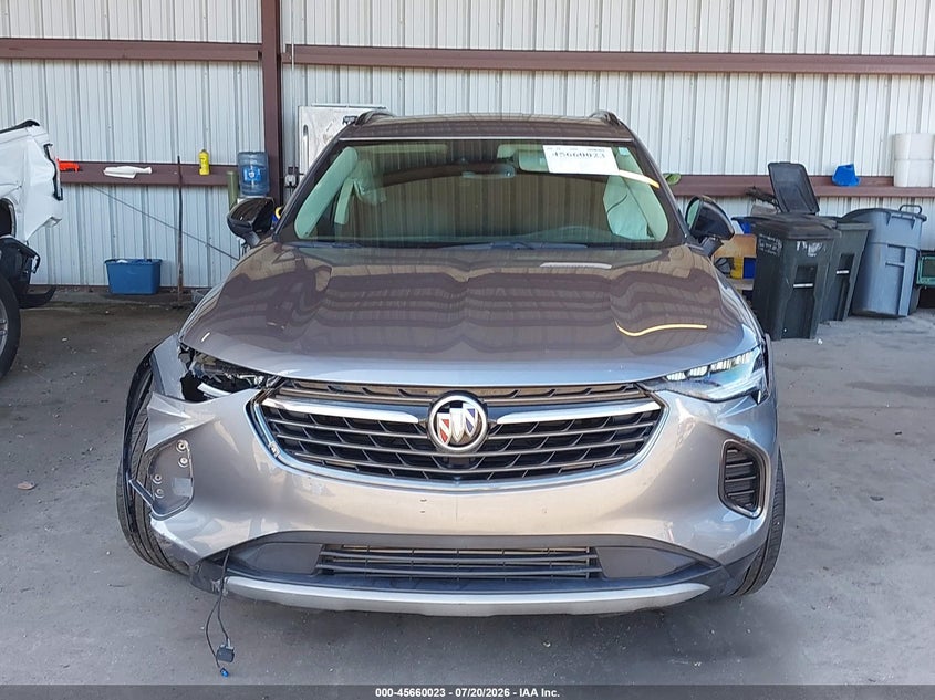 2021 Buick Envision Fwd Preferred VIN: LRBAZLR45MD195849 Lot: 45660023