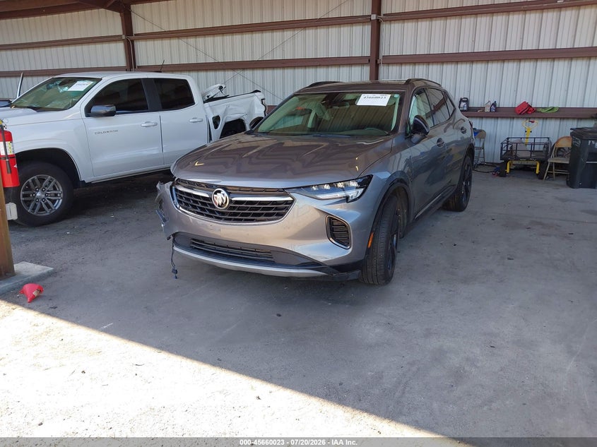 Vin: lrbazlr45md195849, lot: 46158595, buick envision fwd preferred 20212