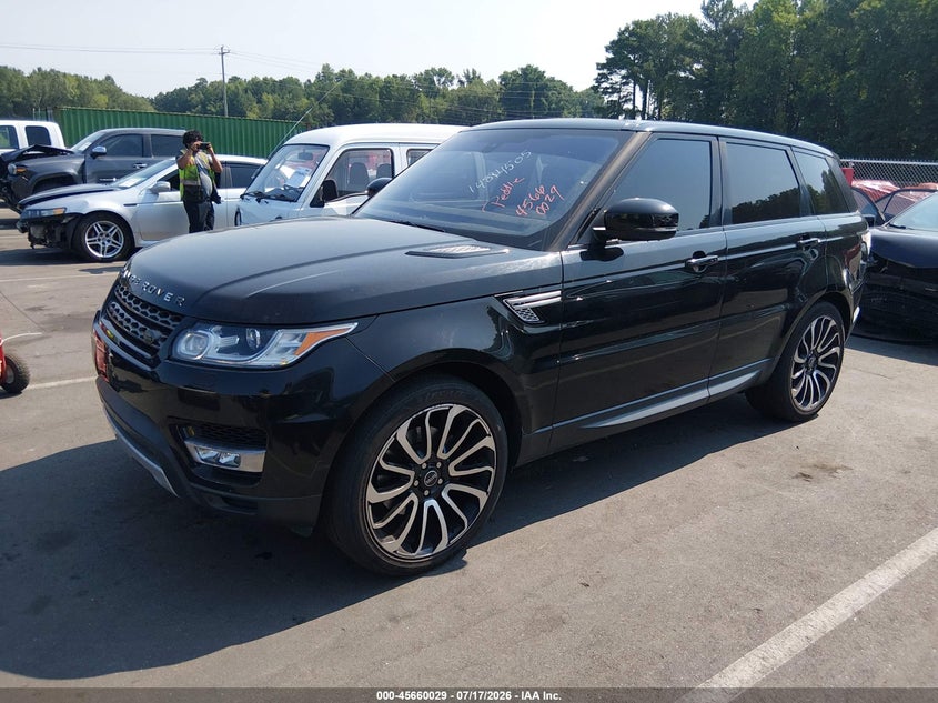 2016 Land Rover Range Rover Sport 3.0L V6 Supercharged Hse VIN: SALWR2PF8GA595683 Lot: 45660029