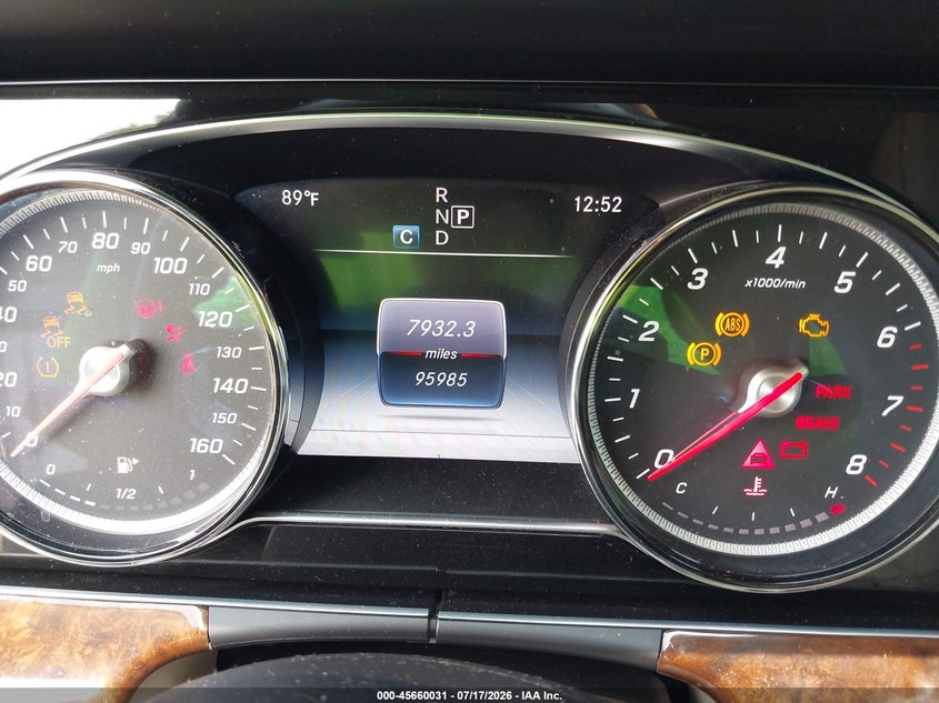 2017 Mercedes-Benz E 300 4Matic VIN: WDDZF4KB8HA238850 Lot: 45660031