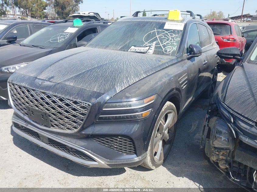 Vin: kmuheesc2su224999, lot: 46158606, genesis gv80 3.5t prestige awd 20252