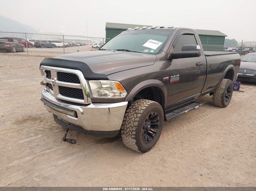 Vin: 3c6mr5aj6eg239770, lot: 46158607, ram 2500 tradesman 20142