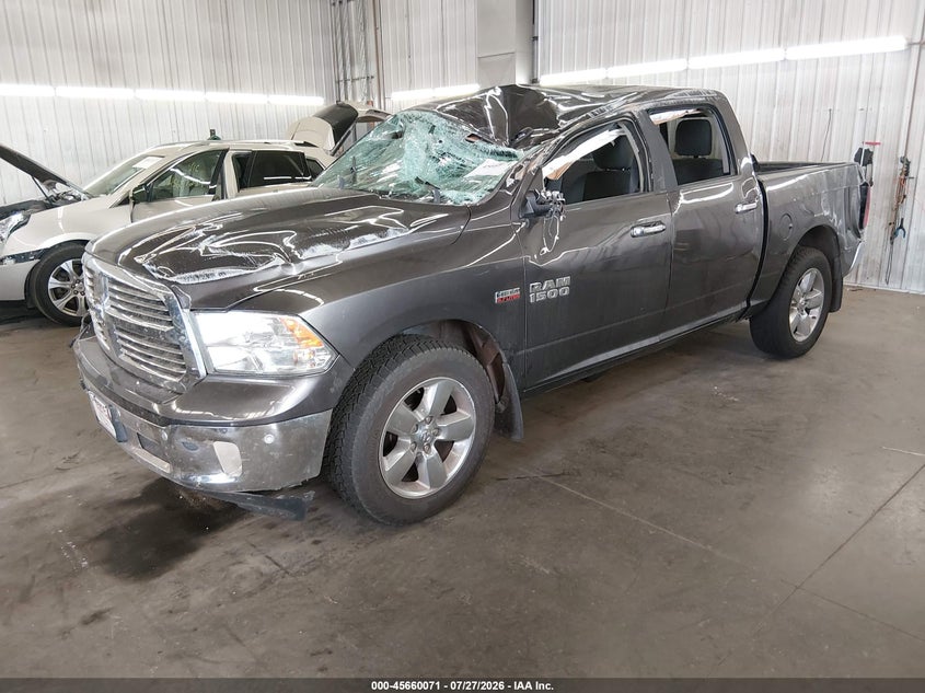 Vin: 3c6rr7lt7gg365235, lot: 46158643, ram 1500 big horn 20162