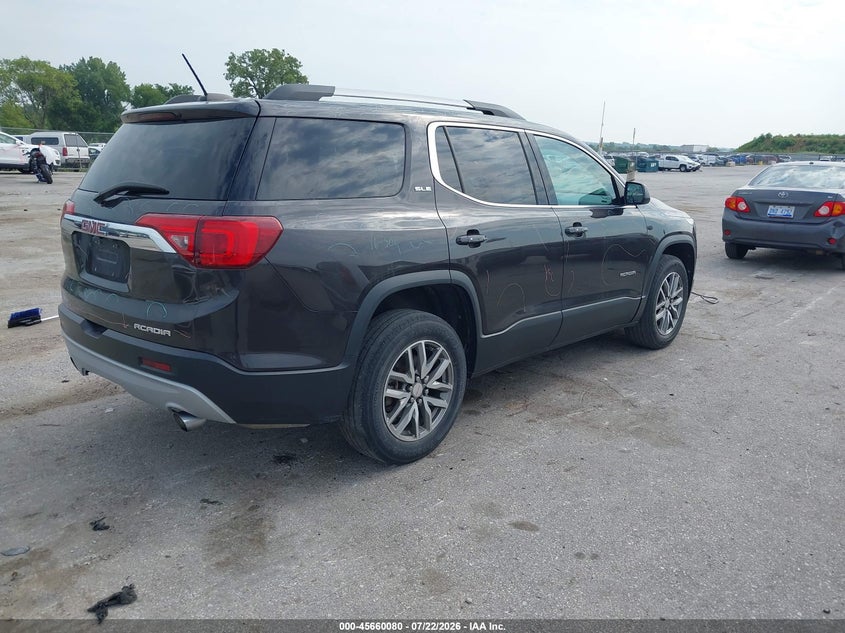 Vin: 1gkknsls5jz138444, lot: 46158652, gmc acadia sle-2 20184