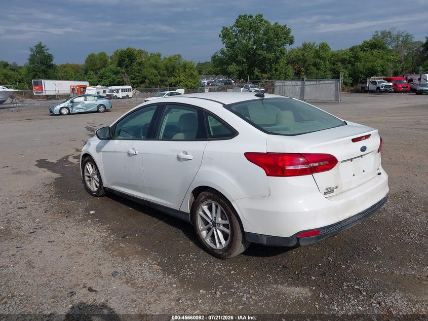 Vin: 1fadp3f24jl209013, lot: 46158664, ford focus se 20183