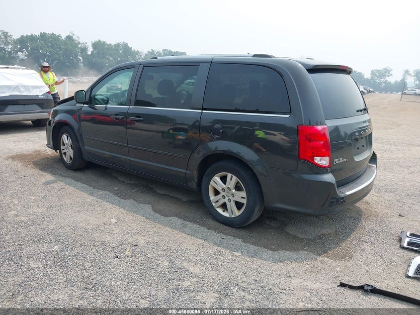 Vin: 2c4rdgdg2cr408618, lot: 46158667, dodge grand caravan crew 20123