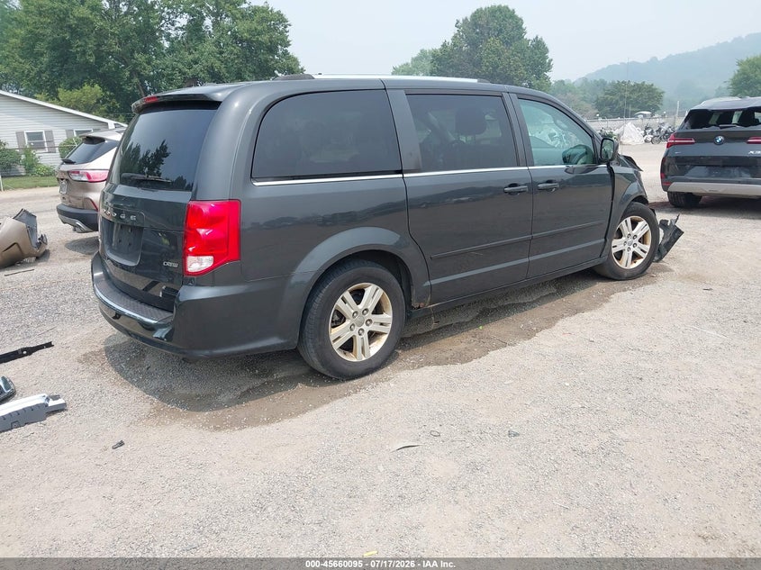 Vin: 2c4rdgdg2cr408618, lot: 46158667, dodge grand caravan crew 20124