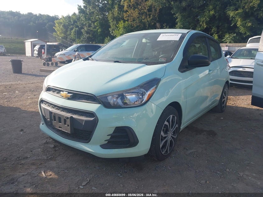 Vin: kl8ca6sa8hc766628, lot: 46158671, chevrolet spark ls manual 20172