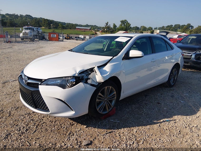 2017 Toyota Camry, Front End, IAAI, VIN 4T1BF1FK2H4400437 — photo 2