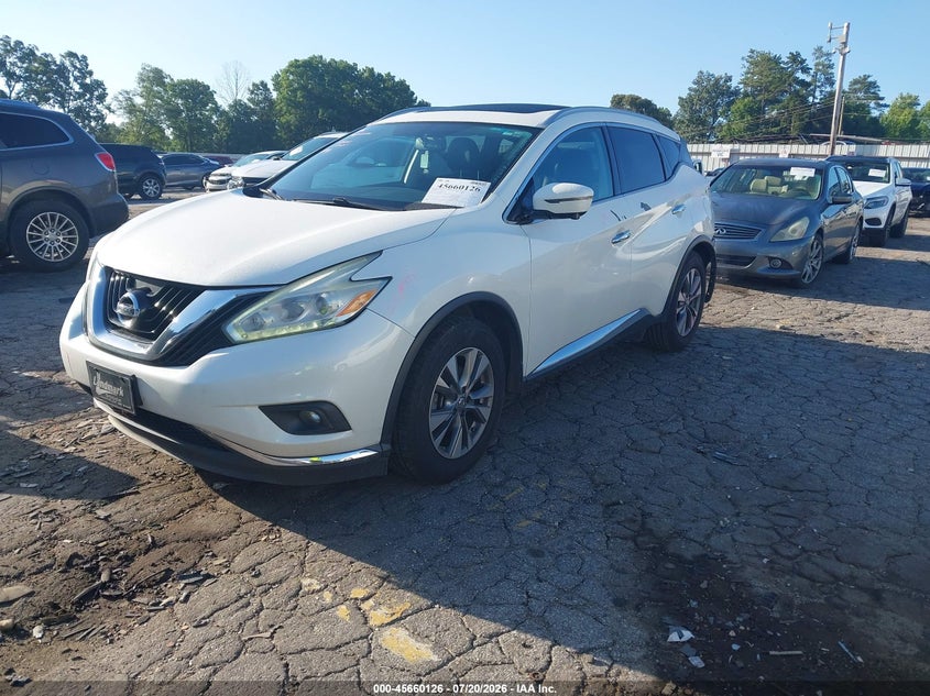 2016 NISSAN MURANO auction photo 2