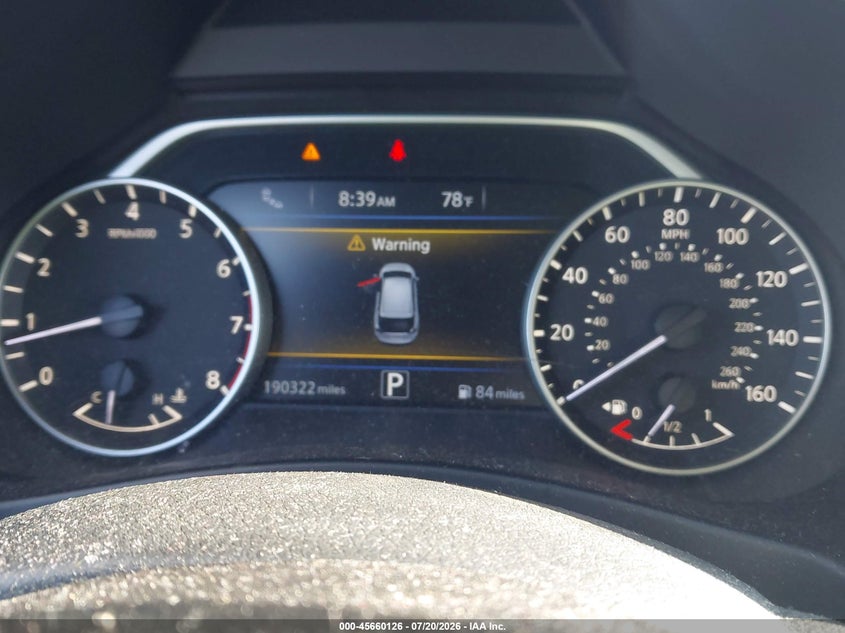 2016 NISSAN MURANO auction photo 7