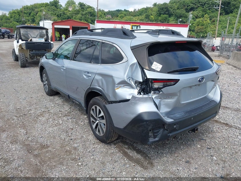 Vin: 4s4btaccxl3248881, lot: 46158699, subaru outback premium 20203