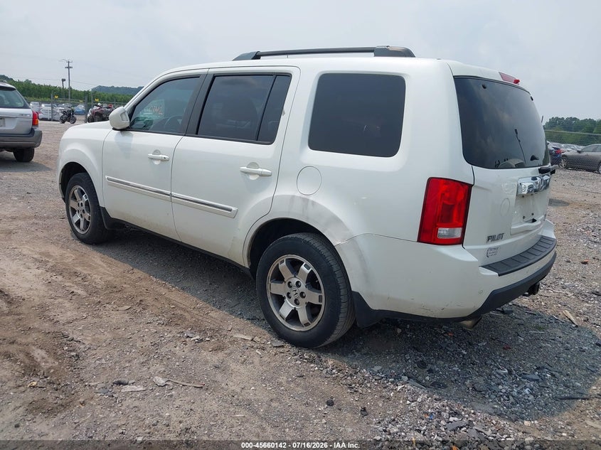 Vin: 5fnyf4h99bb052551, lot: 46158714, honda pilot touring 20113