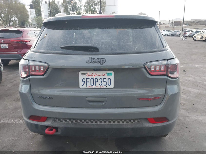 2022 Jeep Compass Trailhawk 4X4 VIN: 3C4NJDDB8NT206022 Lot: 45660156