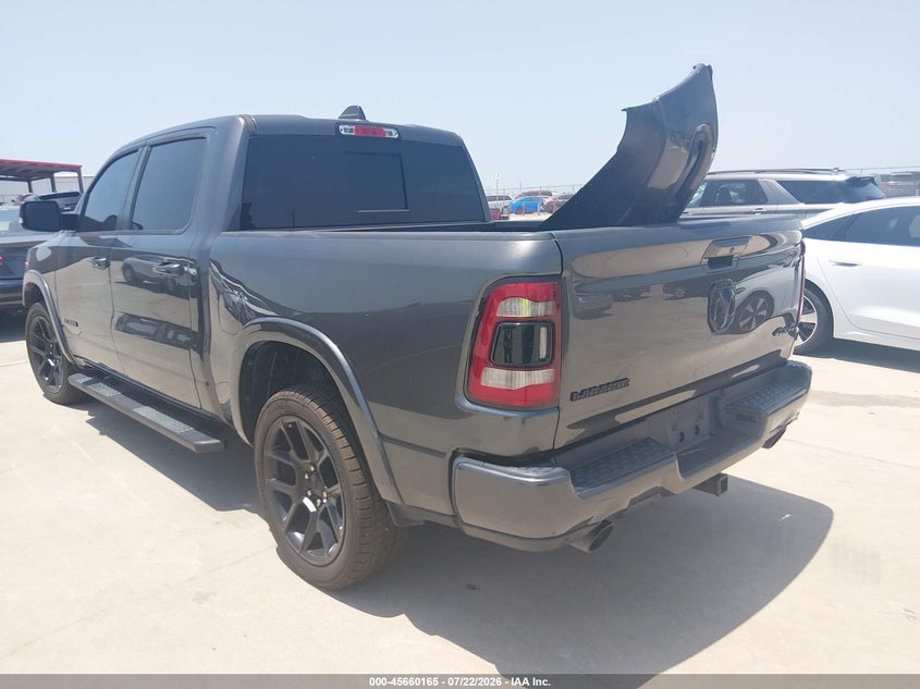 Vin: 1c6srfjt0ln162123, lot: 46158736, ram 1500 laramie  4x4 5'7 box 20203