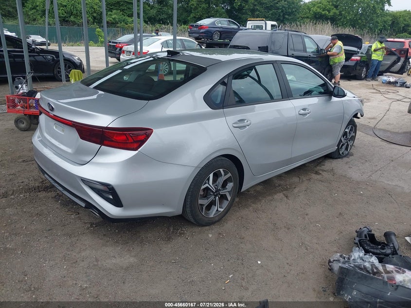 2021 Kia Forte Lxs VIN: 3KPF24AD4ME326572 Lot: 45660167