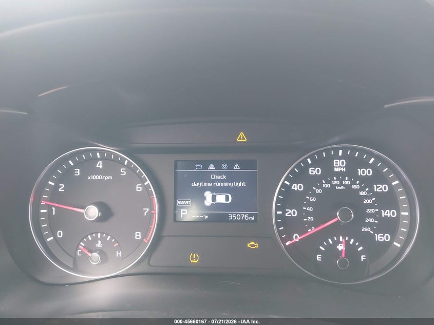 2021 Kia Forte Lxs VIN: 3KPF24AD4ME326572 Lot: 45660167