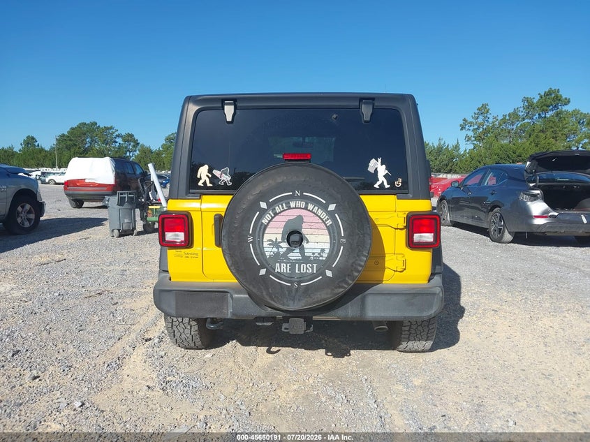 2021 Jeep Wrangler Unlimited Sport S 4X4 VIN: 1C4HJXDG8MW737627 Lot: 45660191