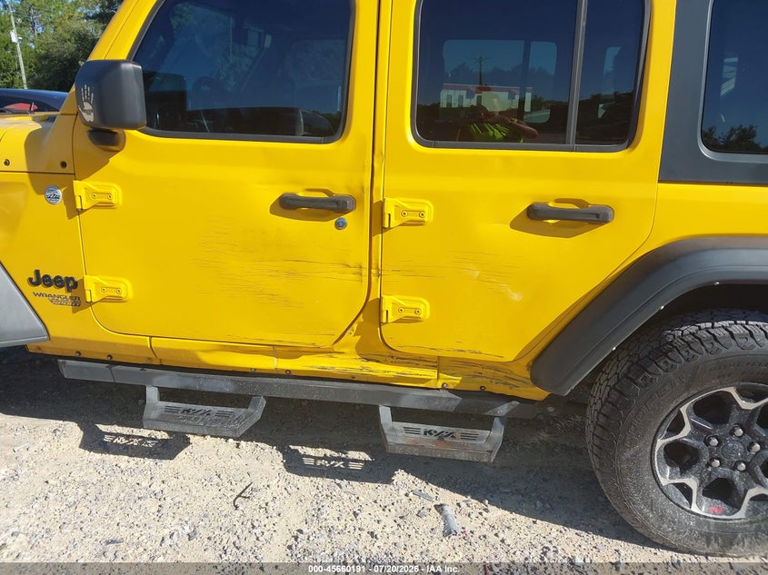 2021 Jeep Wrangler Unlimited Sport S 4X4 VIN: 1C4HJXDG8MW737627 Lot: 45660191