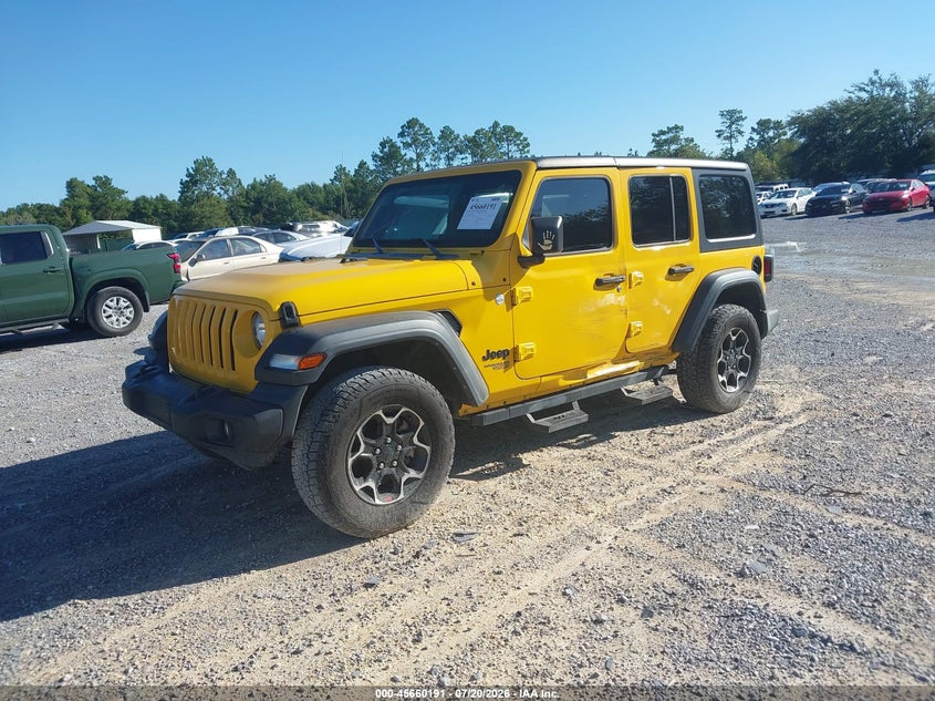 2021 Jeep Wrangler Unlimited Sport S 4X4 VIN: 1C4HJXDG8MW737627 Lot: 45660191