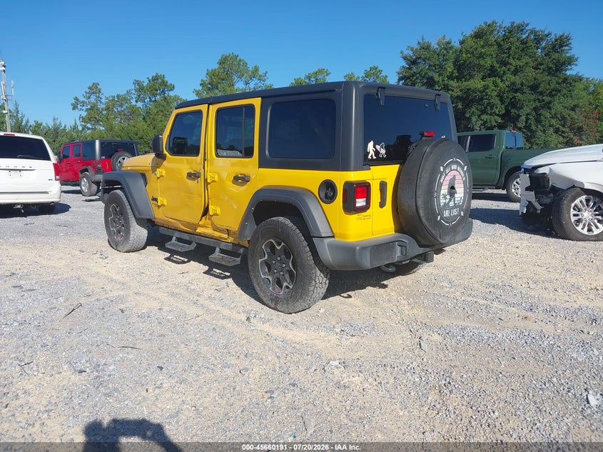 2021 Jeep Wrangler Unlimited Sport S 4X4 VIN: 1C4HJXDG8MW737627 Lot: 45660191