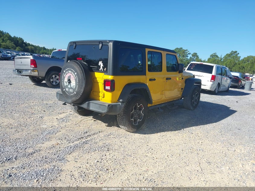 2021 Jeep Wrangler Unlimited Sport S 4X4 VIN: 1C4HJXDG8MW737627 Lot: 45660191