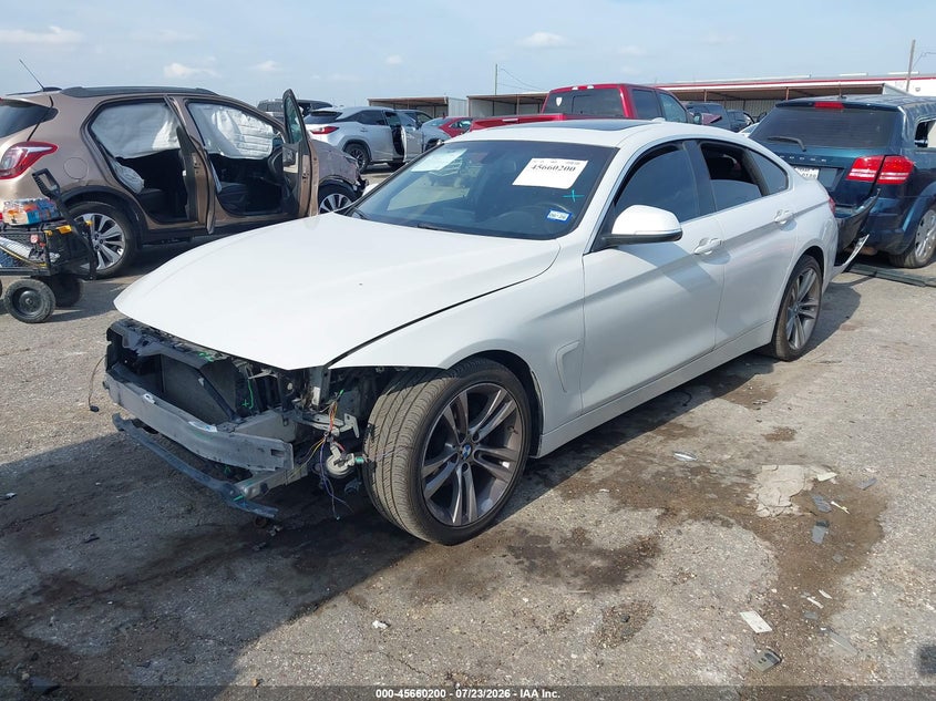 Vin: wba4j1c57kbm13372, lot: 46158772, bmw 430i gran coupe 20192